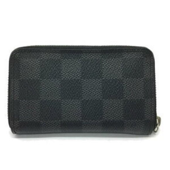 Louis Vuitton Graphite Black Damier Zippy Case Coin - Picture 1 of 7